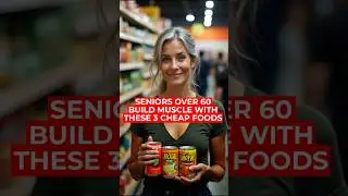 Seniors Over 50:Build Muscle with These 3 Cheap Foods(Science -Backed)|Senior Health #seniorhealth