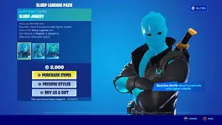 Fortnite Item Shop SLURP LEGENDS IS RETURN! August 13th, 2022