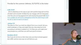Provide for the common defense, DUETRTE is the traitor