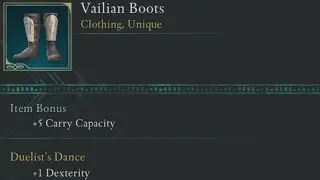 Vailian Boots Unique Location Guide (Carry Capacity & Dexterity) - Avowed