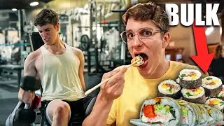 I Ate 5000 Calories of SUSHI | Bulking Cheat Meal