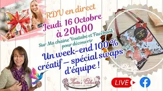 Live swap et week-end de notre équipe ptits papiers