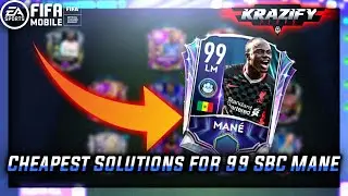 Cheapest SBC solutions for 99 SBC Mane | OMG!! we claim 99 LM Mane | Best LM in FIFA mobile 21