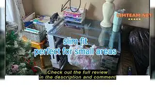 Review YEMUNY 5 Tier Rolling Utility Cart Multi-Functional Movable Storage Book Shelves with Lockabl