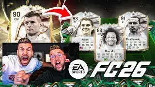 Unser 1. Dream TEAM in EA FC 26 😍😱 HERO / ICON Weekend League Squad Builder 🔥