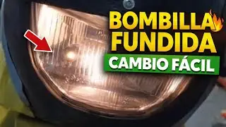 Como cambiar la bombilla de cruce de una BMW F650GS de 2003 y regular la altura del faro.