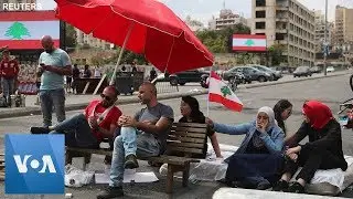 Lebanon Protesters Block Roads to Keep Revolt Alive