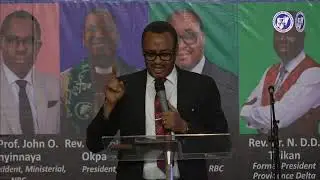 RIVERS BAPTIST CONFERENCE  CONFERENCE IN SESSION
