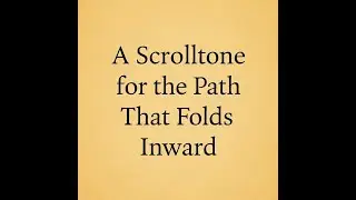 A Scrolltone for the Path That Folds Inward | Ahnara Music