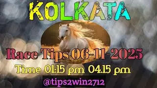 KOLKATA RACE TIPS 06-11-2025 | TIPS WITH ANALYSIS | FREE HORSE RACE TIPS | #kolkataracetips