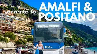 How to Get to Amalfi Coast & Positano from Sorrento (+ buying tickets) *STEP BY STEP GUIDE*