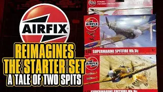 Airfix Reimagines the Starter Kit - Tale of Two Spitfire Mk Vc  - Model Kit Review