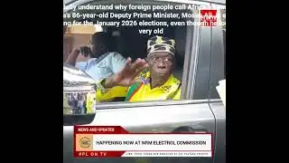 Uganda&rsquo;s 86-year-old Deputy Prime Minister, Moses Ali, campaigning for the January 2026 elections,