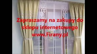 Astor komplet zasłon z panelami i cyrkoniami