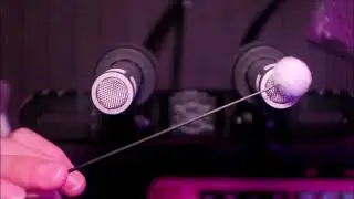 ASMR Fluffy Mic Brushing & Glass Bottle Taps | Wooden Mat Scratching for Cozy Tingles