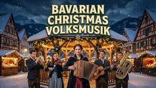 Bavarian Christmas Volksmusik ❄️ Acoustic Alpine Folk & Accordion Melodies
