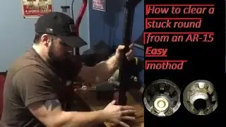 How to remove a stuck bullet case AR-15 & firearm troubleshooting techniques.