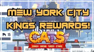 MEW YORK CITY KINGS REWARDS! | CATS Crash Arena Turbo Stars
