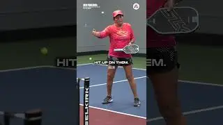 Pickleball coach Linda Thompson will teach you about the transition zone 👐 #pickleball