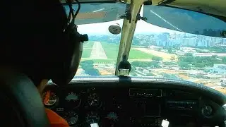 Decolagem e pouso Campo de Marte SP - EMB Tupi