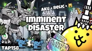Imminent Disaster - UL - Tập 158 - T&acirc;m sự về vị kh&aacute;ch lạ | Roll 1 Platinum Ticket! - TheBattleCatsVN