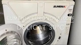 Eumenia Euronova 1000F : Delicate Cycle @ 30&ordm;C #eudora #laundry #washingmachine #clean #washer