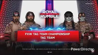 White Out, Match 1, Tag Team Championship, The WolfPack VS The Fallen 
