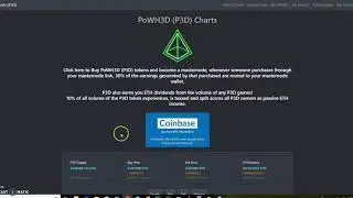 1 ETH WINNER. WHAT IS P3D AND IT'S DAILYDIVS CLONE