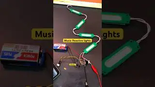 Music Reactive lights | How to make music Reactive RGB led #youtubeshorts #tranding