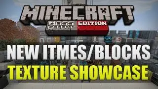 Minecraft (Xbox 360) Mass Effect Mash Up Pack All Items/Block Showcase (NEW TEXTURES)