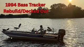 Jon Boat Turned Into One Bad Fishing Machine : Bass Tracker Tournament Pro 18 Rebuild