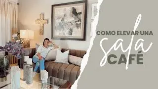 Como Elevar tu Sala con Color Caf&eacute;
