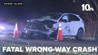 Video shows wrong-way driver before fatal crash on I-195 in Somerset