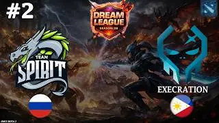 Kerry Clinks vs. Yatoro! | Spirit vs. Execration #2 (BO2) DL S28