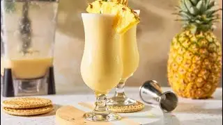 Pinacolda Cocktail recipe | pineapple cocktail | white rum based cocktail