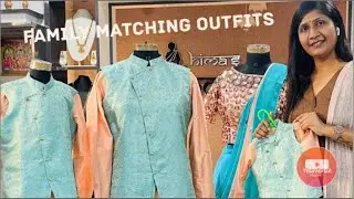 Family Matching Outfits@Hima&rsquo;s#Men&rsquo;s Ethnic Wear@Hima&rsquo;s😍