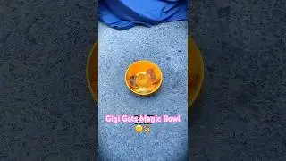 Gigi Gets Magic Bowl 😮💰~ mini wood toy | woodworking art skills/hand crafts #shorts