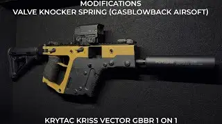 Modifications | Valve Knocker Spring (Gasblowback Airsoft) | Krytac Kriss Vector GBB 1on1