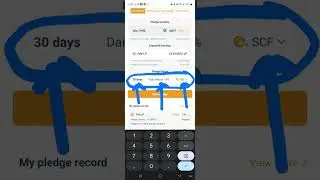 SCF : How to use BTC (Bitcoin) to start Staking