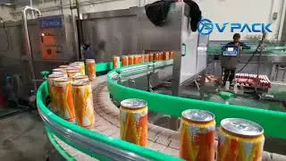 9000cans/h Carbonated Soft Drink Production Line from A to Z