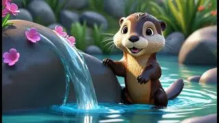 Naughty Otter Hid the River Stones 🦦 | Nursery Rhymes for Kids & Baby Songs