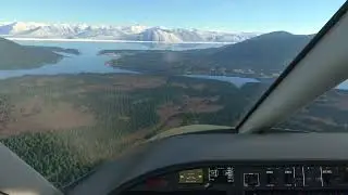 Landing in Petersburg Alaska | PAPG (PSG) | Petersburg James A. Johnson Airport | #flightvideo