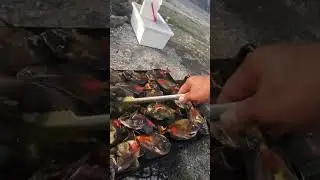 Tunutunu ikutoto #cooking #fish #cookislands ##Manihiki #blackpearls #travel #simplelife