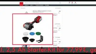 Schn&auml;ppchen des Tages 22.10.24 - Einhell  PICOBELLA Akku-Multi-Reiniger inkl. 2,5 Ah Starter-Kit