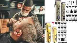 اسرع ماكينه حلاقة  احترافيه للرجال  قابلة لإعادة الشحن  Professional Cordless Rechargeable Clippers