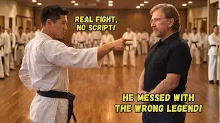 A Taekwondo Fighter Steps Up to Chuck Norris &mdash; Not Realizing Who He Truly Was