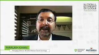 Farrukh Khan, Managing Director & CEO, Pakistan Stock Exchange, National Economy Dialogue