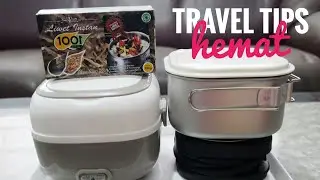 Tips  travel Hemat, bawa cooker imut