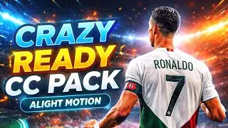AE inspired Football CC PACK 🔥😬| Free CC Pack Alight Motion.