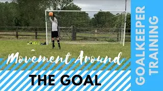 DRILLS TO IMPROVE YOUR MOVEMENT AROUND THE GOAL - Leg Power, Staying Compact, Footwork, Catching